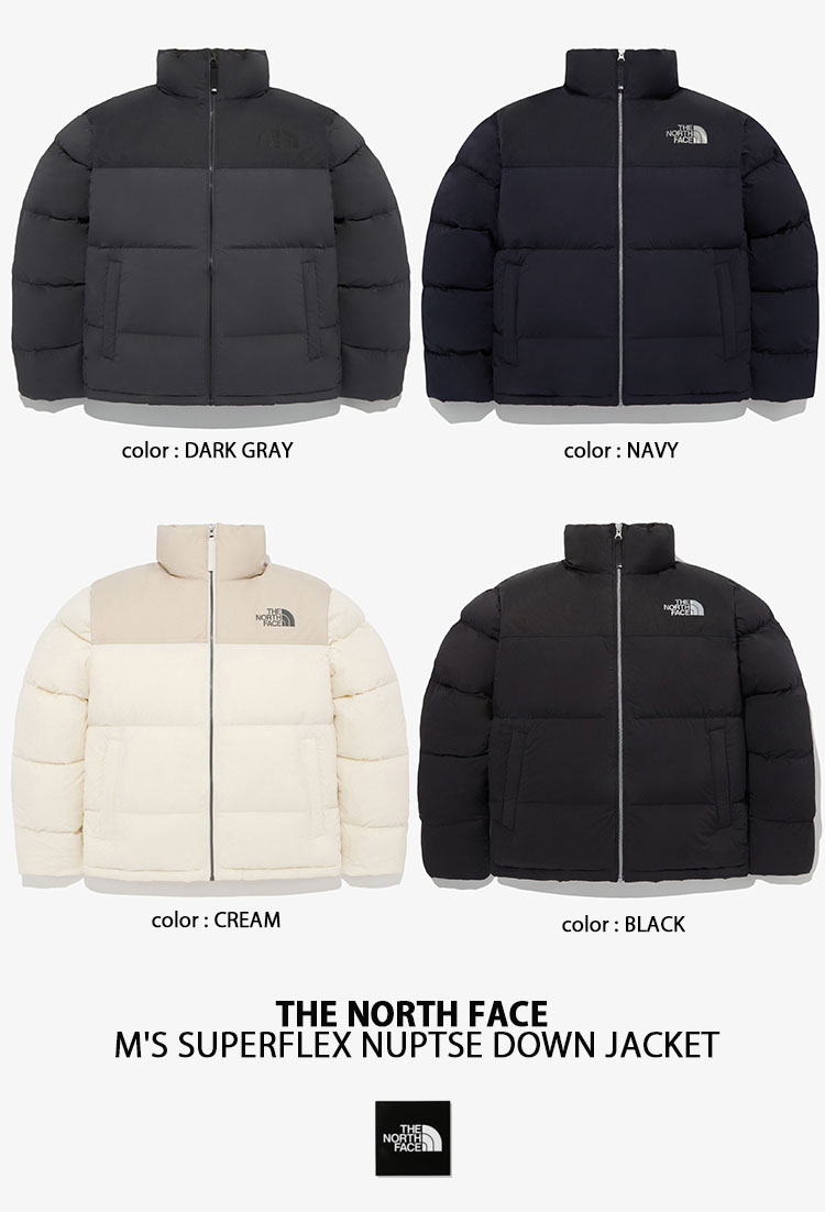 ダウンジャケット・コート THE NORTH FACE Superflex Nuptse Down Jacket RDSNAVY NJ1DQ79C M'S SUPERFLEX NUPTSE DOWN JACKET (RDS) - 노스페이스