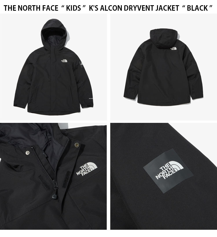 THE NORTH FACE ノースフェイス キッズ ナイロンジャケット K'S ALCON DRYVENT JACKET アルコン ドライベント  ジャケット フーディ 子供用 NJ2HP50S/T/U