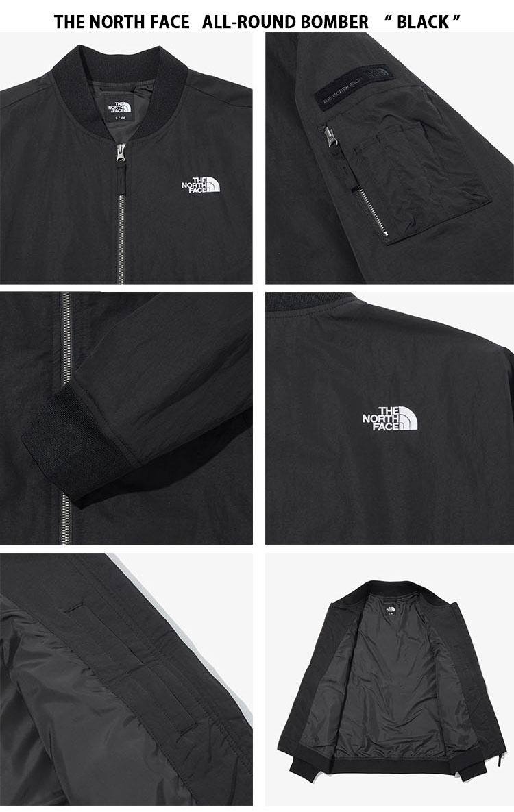 THE NORTH FACE ノースフェイス ボンバージャケット ALL-ROUND BOMBER ジャケット MA-1 MA1 ロゴ メンズ  レディース ウィメンズ 男性用 女性用 NJ3BN02A/B/C