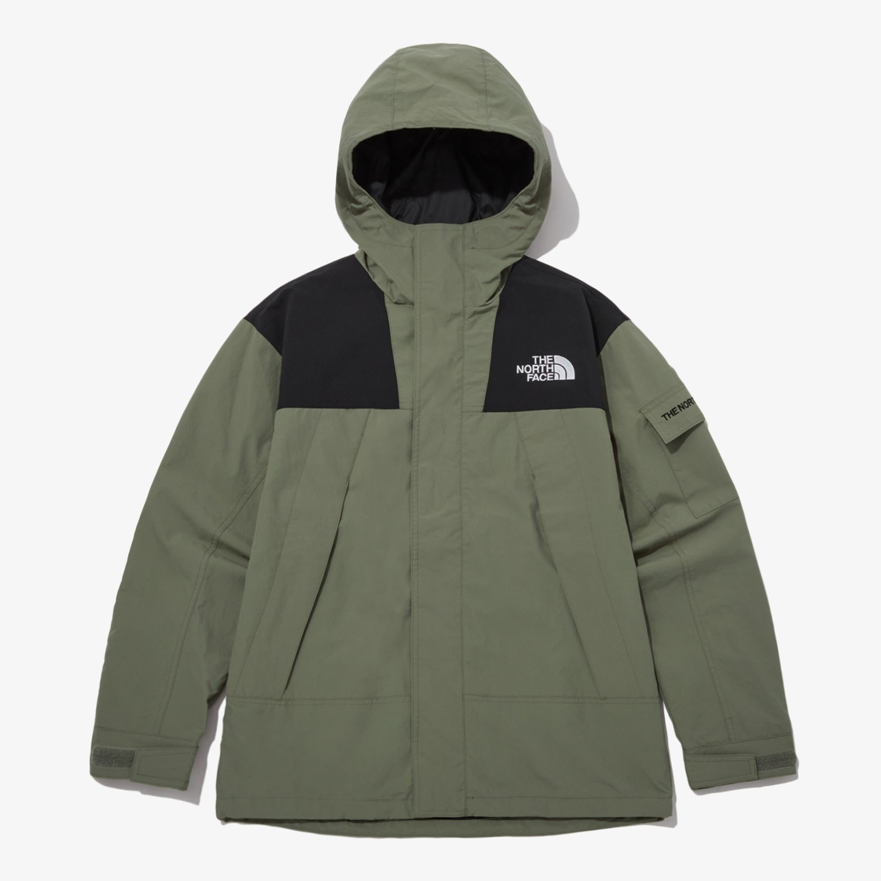 THE NORTH FACE ノースフェイス マウンテンパーカー GO MOUNTAIN JACKET マウンテンジャケット KHAKI BLACK  ジャケット パーカー カーキ ブラック NJ3BP50A/C