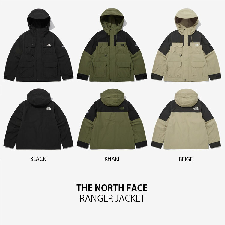 韓国　ノースフェイス　レンジャージャケットRANGER JACKETカーキ THE NORTH FACE ノースフェイス ダウンジャケット RANGER DOWN