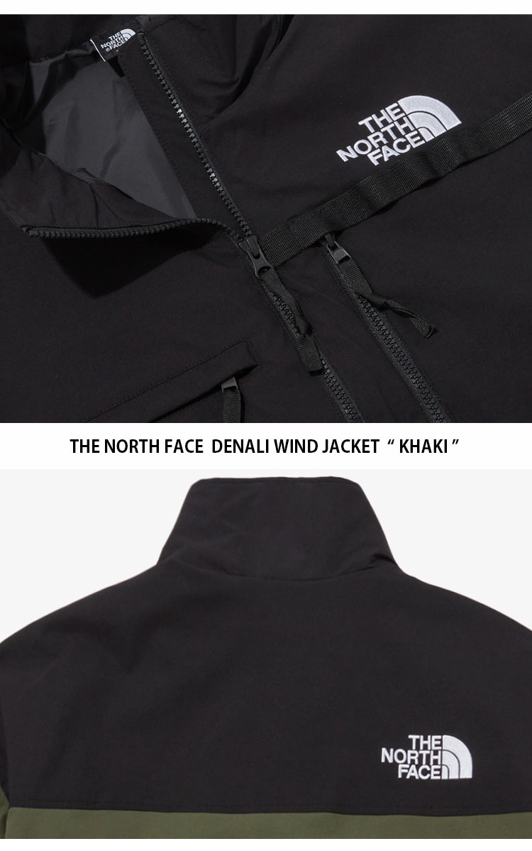 刺繍　デナリ　L ザノースフェイス　中綿　ナイロンジャケット　ウインドブレーカー THE NORTH FACE ノースフェイス ジャケット DENALI WIND JACKET