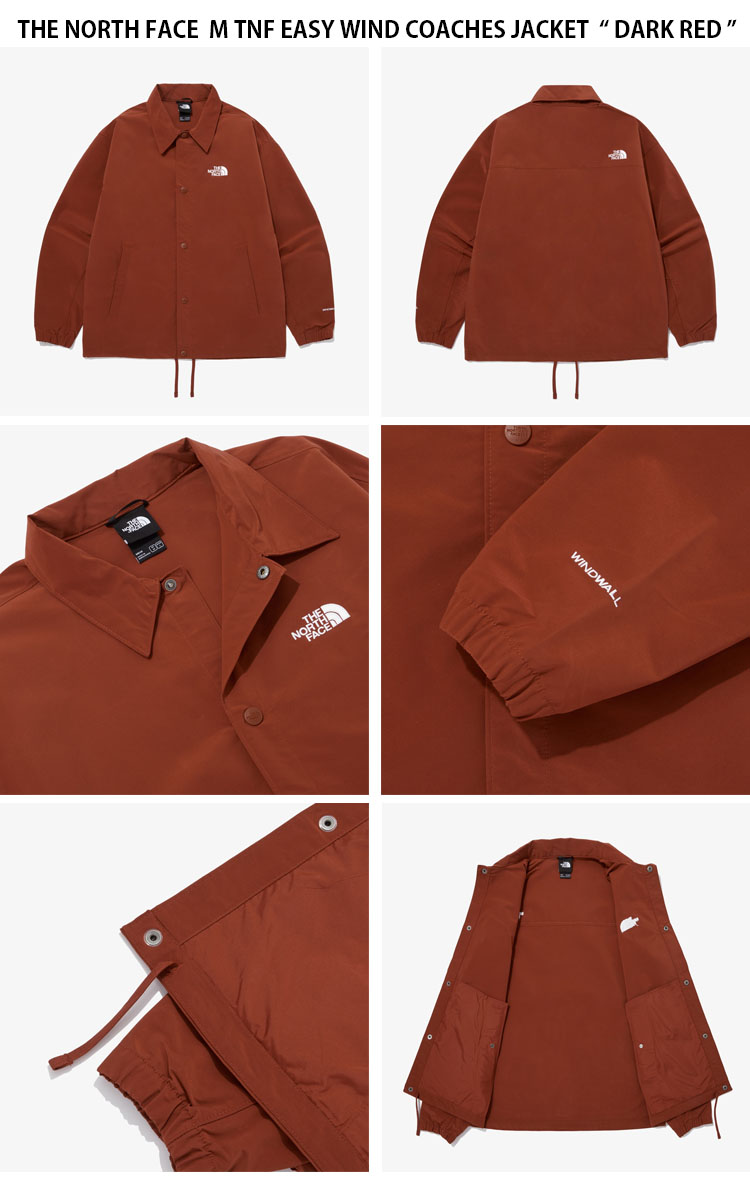 THE NORTH FACE ノースフェイス コーチジャケット M TNF EASY WIND COACHES JACKET イージー ウィンド  コーチーズ シャケット メンズ レディース NJ3BQ03A/B/C