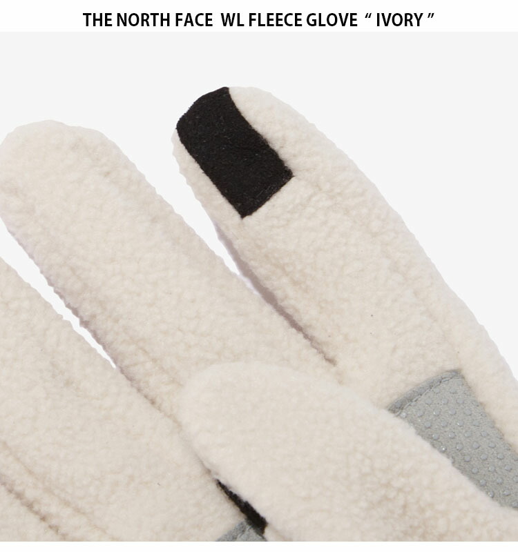 THE NORTH FACE ノースフェイス 手袋 WL FLEECE GLOVE ホワイト