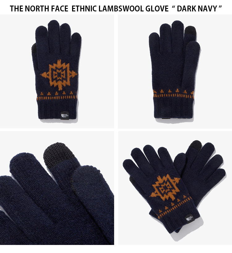 THE NORTH FACE ノースフェイス 手袋 ETHNIC LAMBSWOOL GLOVE