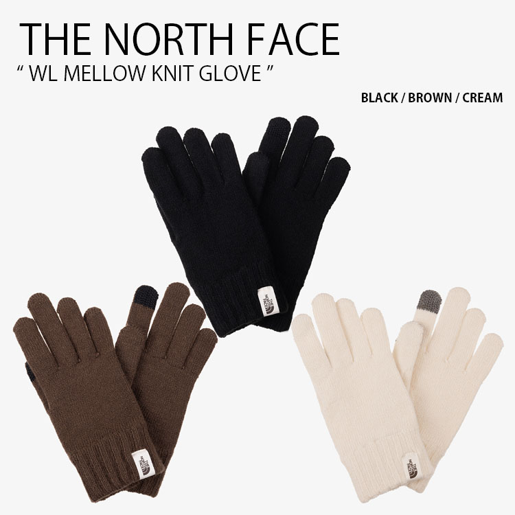 THE NORTH FACE ノースフェイス 手袋 WL MELLOW KNIT GLOVE ホワイトレーベル メロウ ニット グローブ メンズ レディース NJ3GQ51J/K/M THE NORTH FACE（ザ ノースフェイス） ノースフェイス 手袋 WL MELLOW