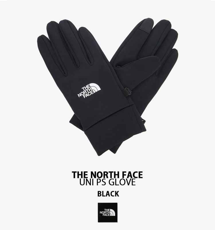 THE NORTH FACE グローブ グレー/ブラック　レザー　未使用 THE NORTH FACE（ザ ノースフェイス） ノースフェイス 手袋 UNI PS