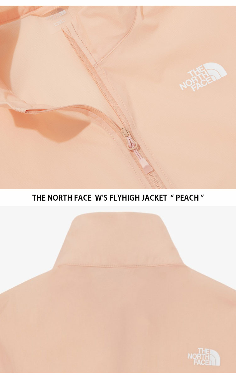 ジャケット [The North Face] W'S FLYHIGH JACKET - WHITE_SAND THE NORTH FACE ノースフェイス ナイロンジャケット W'S FLYHIGH