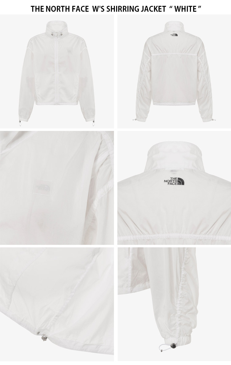 ★THE NORTH FACE★ NJ3LR33K White Label Women's Shirring Jac THE NORTH FACE ノースフェイス レディース ナイロンジャケット