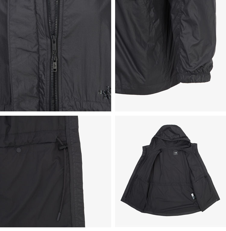 新品タグ付きTHE NORTH FACE レディースブラックナイロンジャケット 追加》【THE NORTH FACE/ ザノースフェイス】コンパクトジャケット