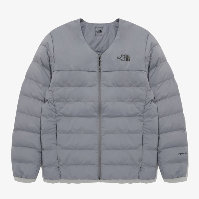 THE NORTH FACE ノースフェイス キルティングジャケット LEWES T JACKET ノーカラー パディング BLACK BEIGE  GRAY KHAKI カーディガン NJ3NQ58A/B/C NJ3NP58