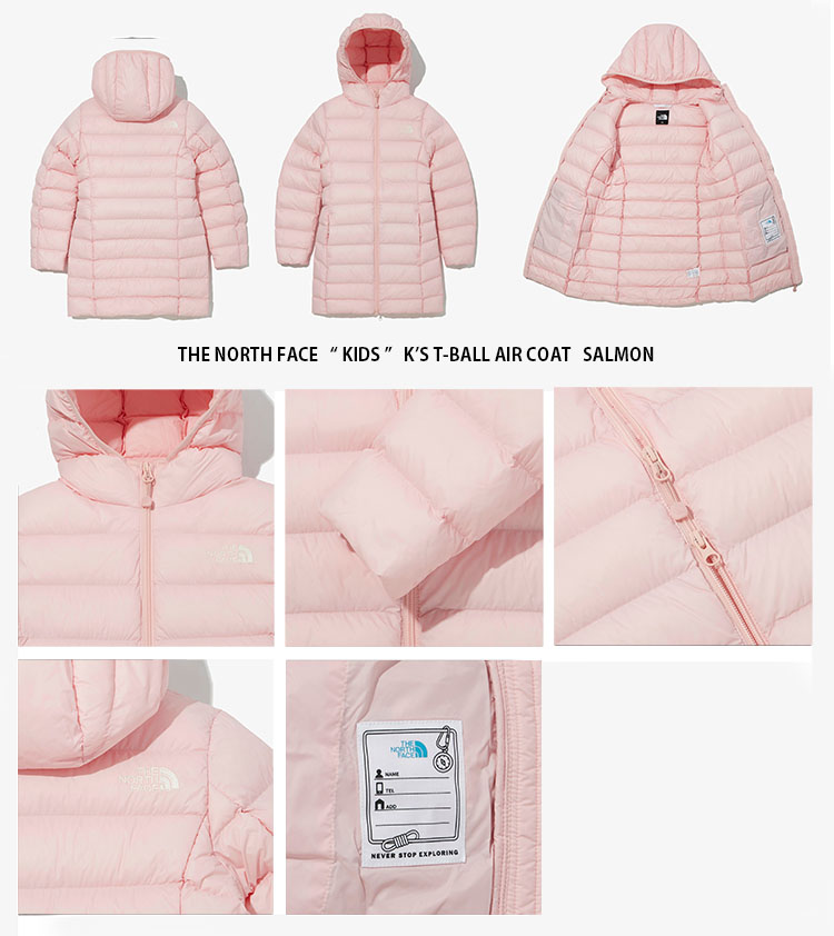 THE NORTH FACE ノースフェイス キッズ K'S T-BALL AIR COAT ベンチコート コート パディング 中綿 子供用  NJ3NM74