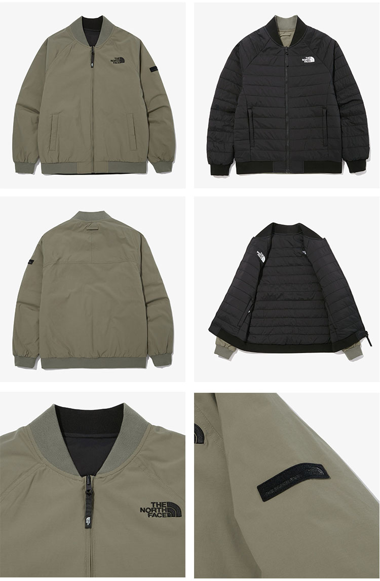 THE NORTH FACE ノースフェイス ボンバー ジャケット HEAT LINE RVS BOMBER リバーシブル ボンバー ジャケット  MA1 NJ3NN01