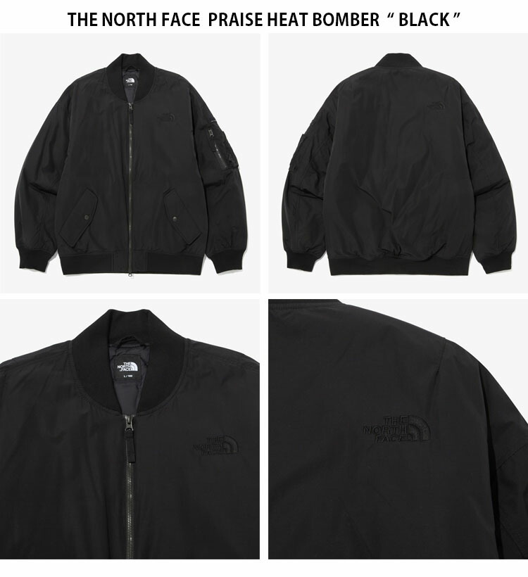 THE NORTH FACE ノースフェイス ボンバージャケット PRAISE HEAT BOMBER プライズ ヒート ジャケット ボンバー  MA-1 メンズ レディース NJ3NN53A/B/C