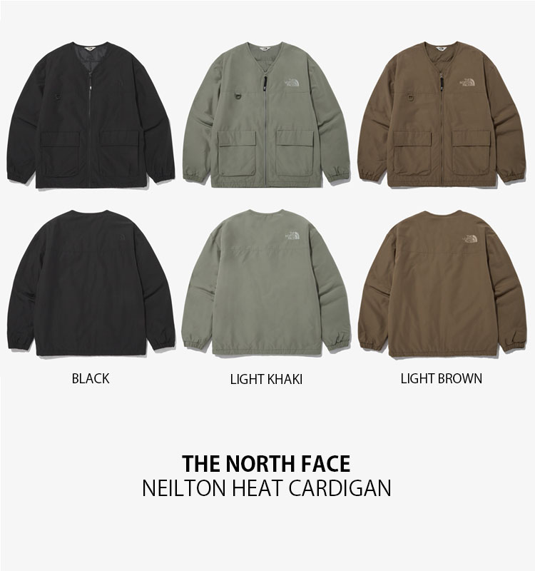 THE NORTH FACE ノースフェイス パディングジャケット NEILTON HEAT CARDIGAN ネイルトン ヒート カーディガン  メンズ レディース 男性用 女性用 NJ3NN55J/K/L