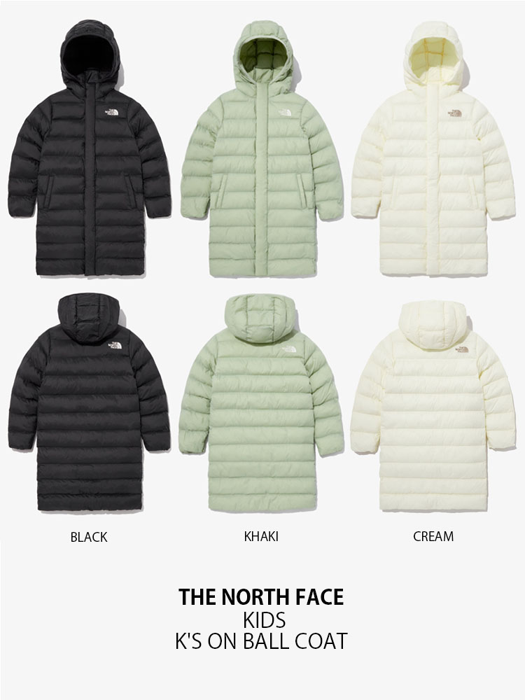 THE NORTH FACE ノースフェイス キッズ パディングジャケット K'S ON BALL COAT オンボール コート ジャケット ロング丈  男の子 女の子 子供用 NJ3NN56S/T/U