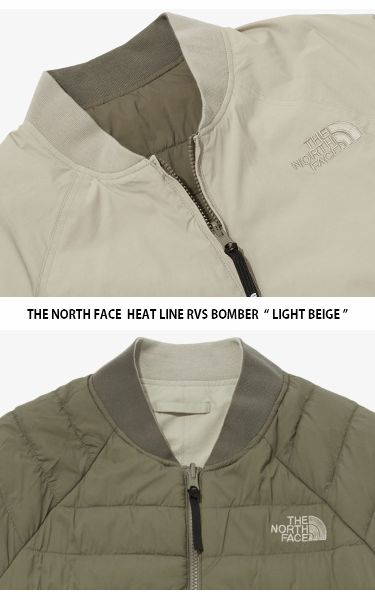 THE NORTH FACE ノースフェイス キルティングジャケット HEAT LINE RVS BOMBER ヒートライン リバーシブル ボンバー  ジャケット メンズ レディース NJ3NP51A/B/C