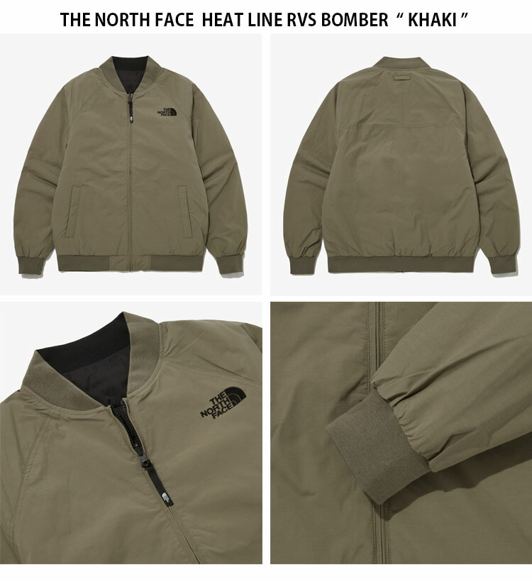 THE NORTH FACE ノースフェイス キルティングジャケット HEAT LINE RVS BOMBER ヒートライン リバーシブル ボンバー  ジャケット メンズ レディース NJ3NP51A/B/C