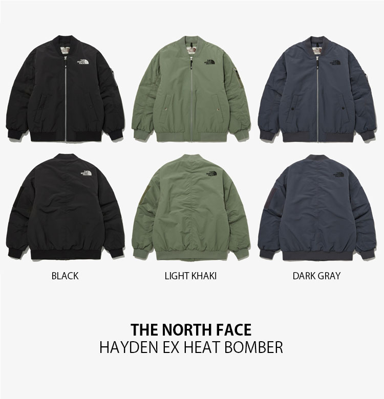 THE NORTH FACE ノースフェイス パディングジャケット HAYDEN EX HEAT BOMBER ハイデン ヒート ボンバー ジャケット  ブルゾン メンズ レディース NJ3NP58J/K/L