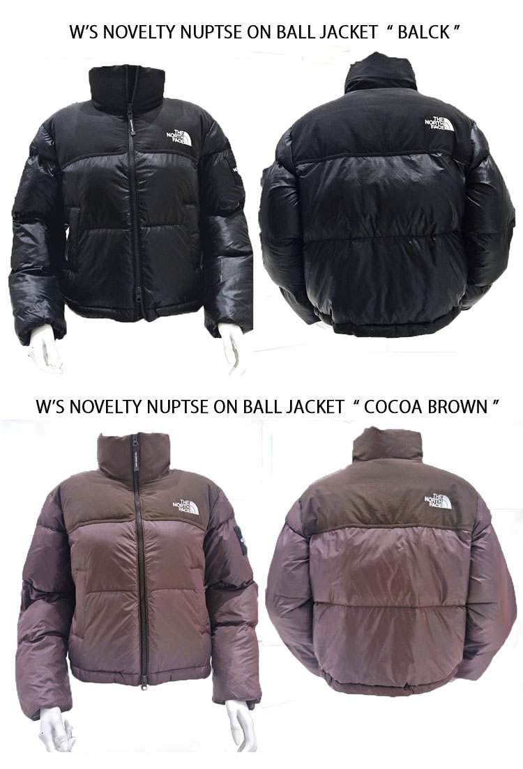 新品未着用 W'S NOVELTY NUPTSE ON BALL JACKET THE NORTH FACE（ザ ノースフェイス） ノースフェイス レディース