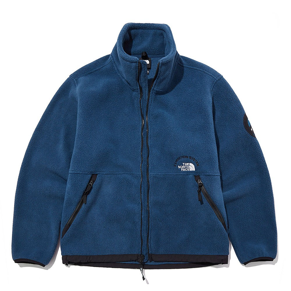 THE NORTH FACE ノースフェイス フリース NSE PUMORI EXPEDITION JACKET ボアフリース ジャケット ボア ボアジャケット BLUE ORANGE ロゴ ストリート NJ4FL60A/B｜snkrs-aclo｜03