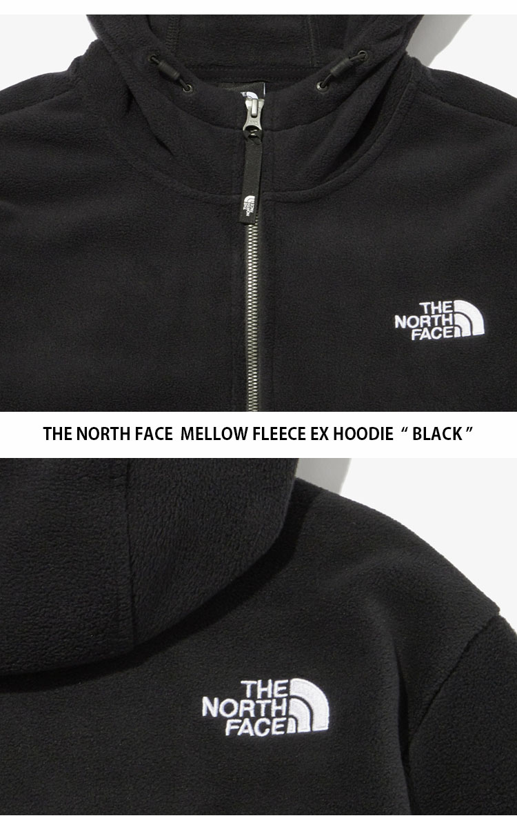 THE NORTH FACE ノースフェイス フリースジャケット MELLOW FLEECE EX HOODIE メロウ フリース フーディ  ジャケット ボア ロゴ 男性用 女性用 NJ4FN51A/B/C/D