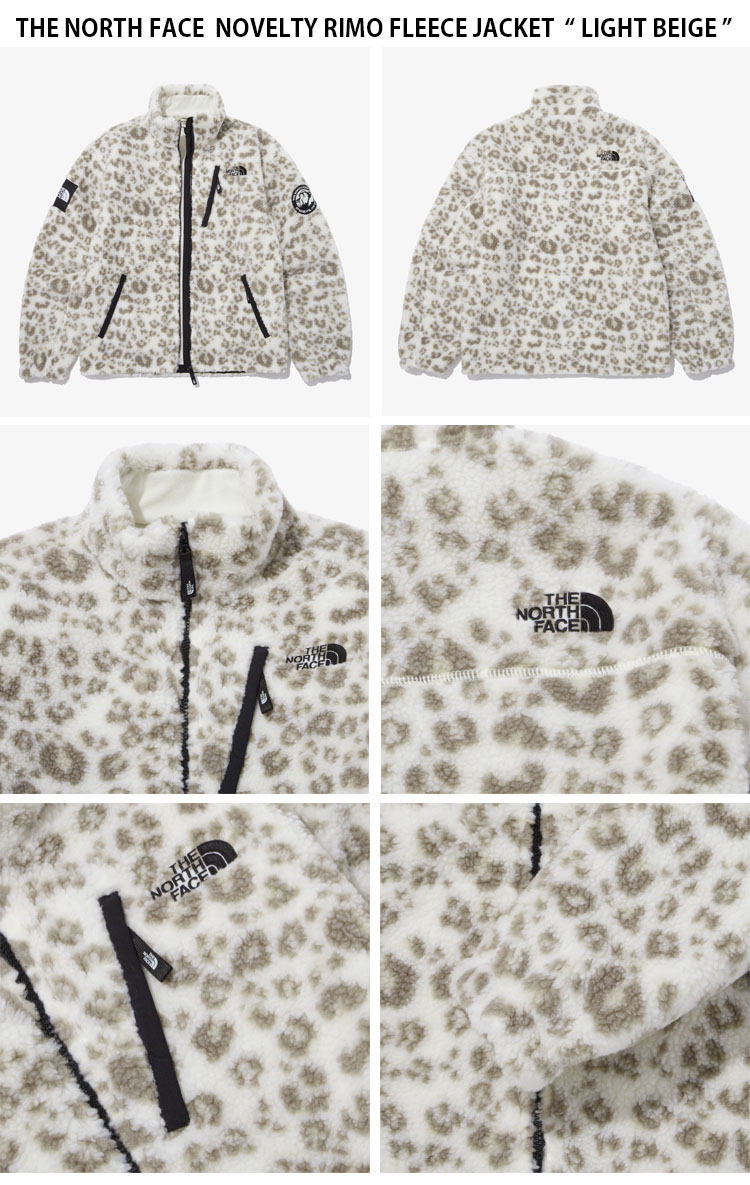 THE NORTH FACE ノースフェイス フリースジャケット NOVELTY RIMO FLEECE JACKET ノベルティ リモ フリース  ジャケット ボア ヒョウ柄 男性用 女性用 NJ4FN51J/K