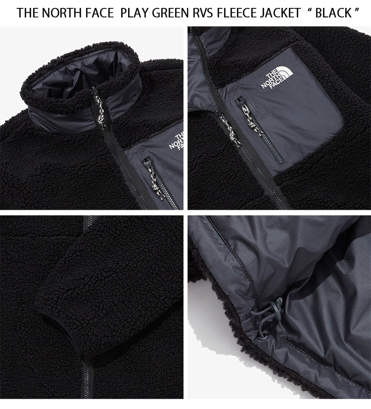 THE NORTH FACE ノースフェイス フリース PLAY GREEN RVS FLEECE THE NORTH FACE ノースフェイス フリース PLAY GREEN RVS FLEECE
