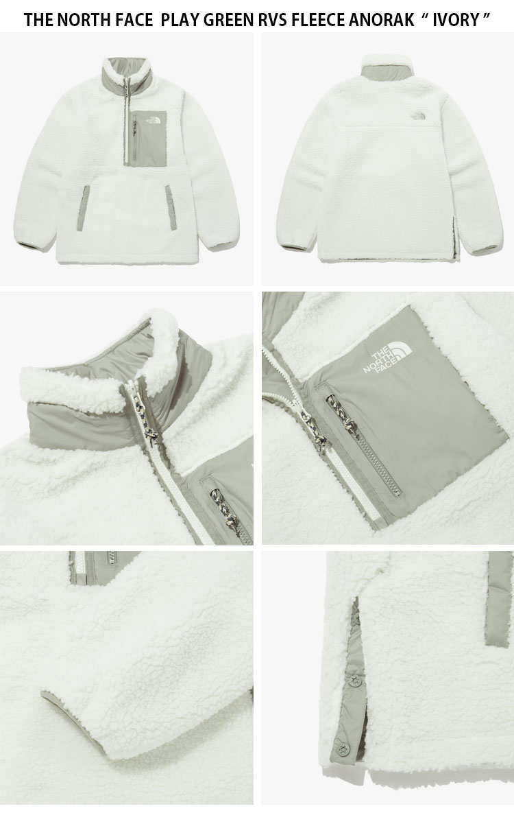 ウエア THE NORTH FACE - THE NORTH FACE PLAY THE NORTH FACE ノースフェイス フリースジャケット PLAY GREEN