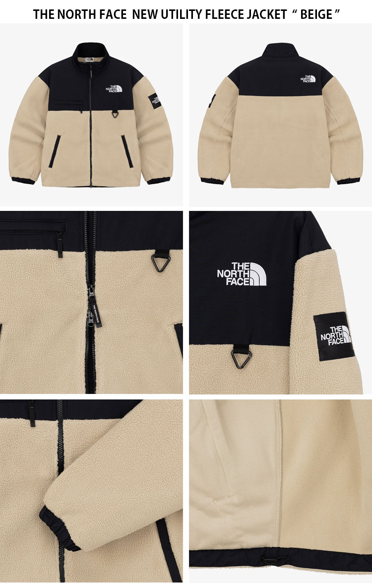 THE NORTH FACE ノースフェイス フリースジャケット NEW UTILITY FLEECE JACKET ニュー ユーティリティ フリース  ジャケット メンズ レディース NJ4FQ52J/K/L