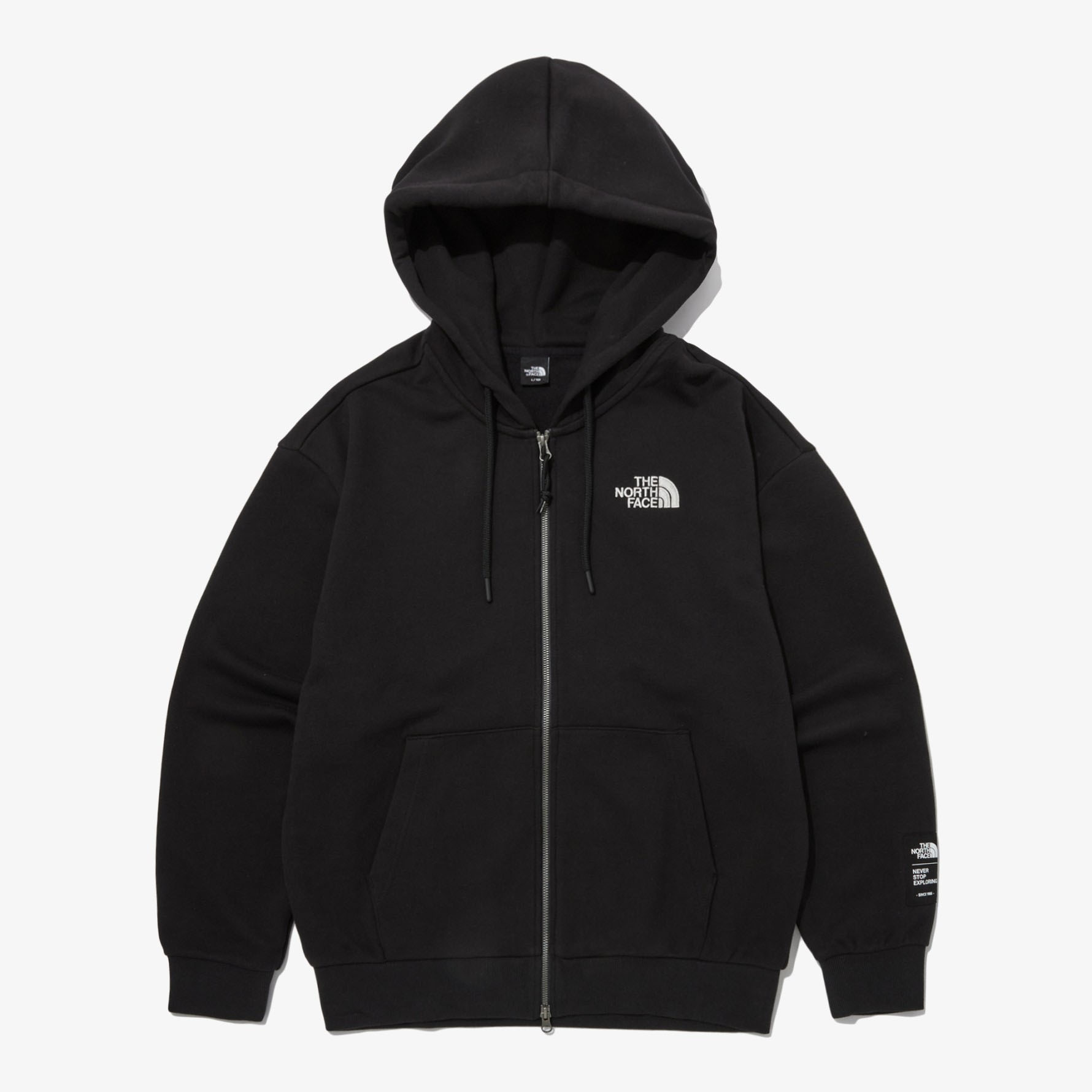 THE NORTH FACE ノースフェイス パーカー ESSENTIAL HOOD ZIP UPフルジップパーカー スウェットパーカー BLACK  GRAY ORANGE ダブルジッパー NJ5JP80A/B/C