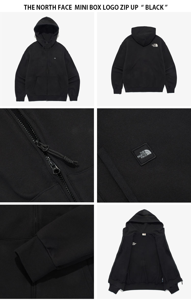 パーカー・フーディ THE NORTH FACE White Label Mini Box Logo Zip-up NJ5JQ50J ☆24-25FW新作☆THENORTHFACE☆WHITELABEL☆MINI BOX LOGO ZIPUP