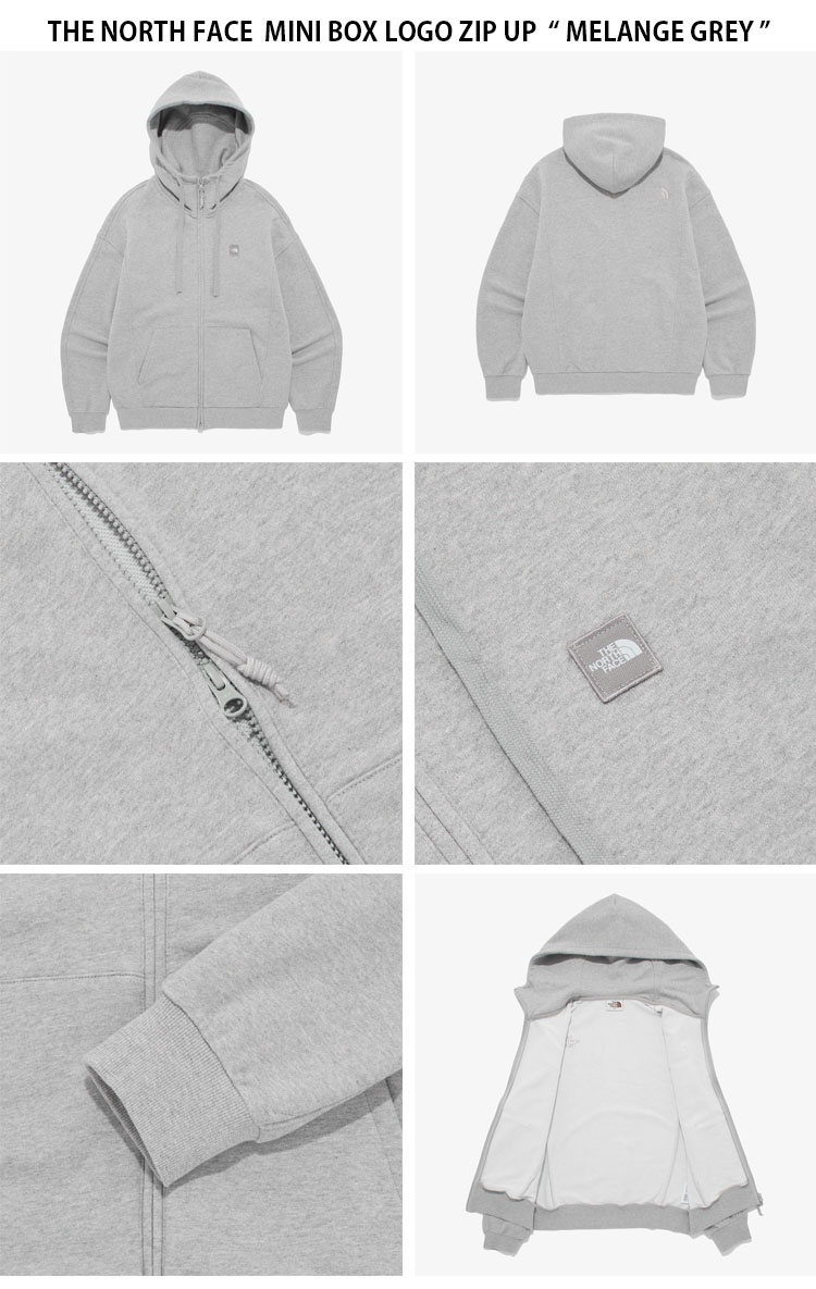 THE NORTH FACE ノースフェイス パーカー MINI BOX LOGO ZIP UP