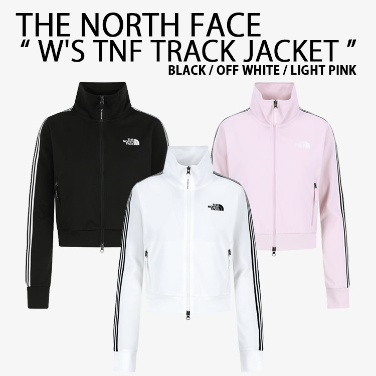 ノースフェイス トラックジャケット　ジャージ　白　黒　ホワイト　ブラック　XL THE NORTH FACE（ザ ノースフェイス） ジャージ 「韓国限定・日本未