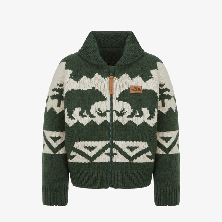 THE NORTH FACE 鹿柄ニット M THE NORTH FACE（ザ ノースフェイス） ノースフェイス キッズ