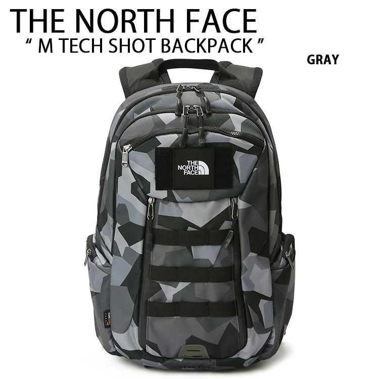 THE NORTH FACE ノースフェイス バックパック M TECH SHOT リュック バッグ デイパック かばん 迷彩 メンズ レディース  ウィメンズ 男性用 女性用 NM2DK07B