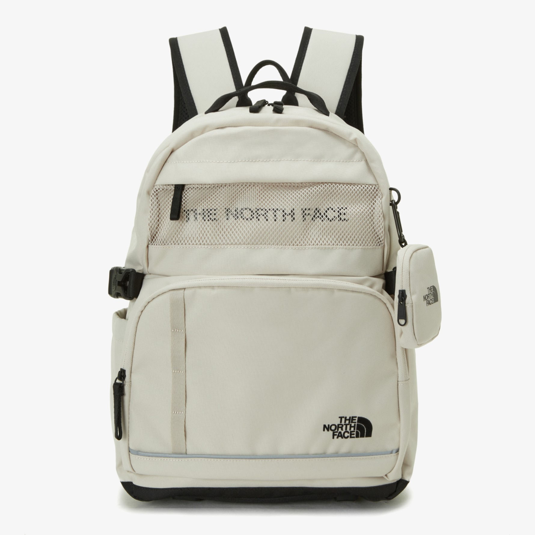 THE NORTH FACE キッズ ノースフェイス リュックサック Jr. SCHOOL PACK スクールバッグ 18リットル バックパック  リュック CREAM BLACK キッズ用 NM2DP50S/R