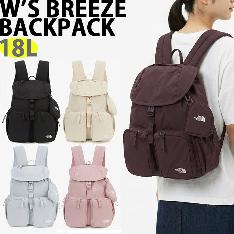 ザノースフェイス ブリーズ バックパック リュックNM2DR19 ブラック THE NORTH FACE（ザ ノースフェイス） ノースフェイス 巾着リュック