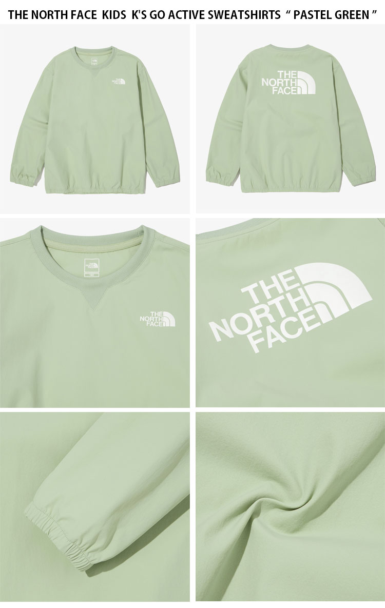 [THE NORTH FACE] K'S GO ACTIVE SWEATSHIRTS ☆大人気☆ THE NORTH FACE ノースフェイス キッズ スウェット K'S GO
