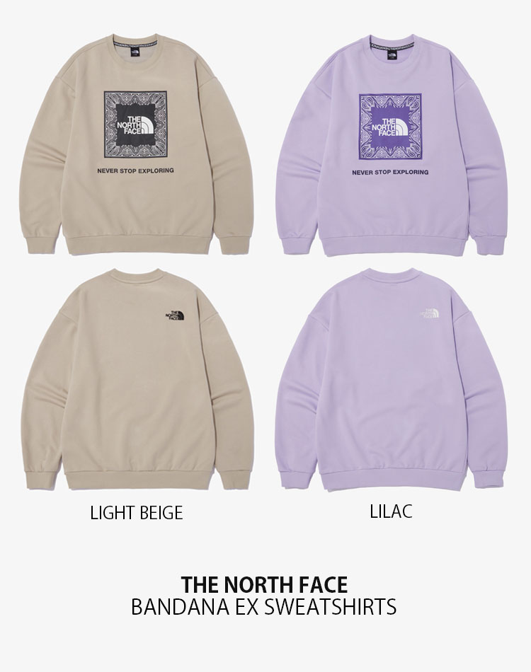 THE NORTH FACE ノースフェイス スウェット BANDANA EX SWEATSHIRTS