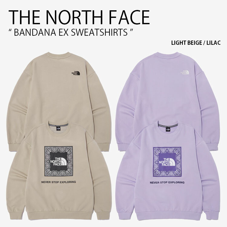 THE NORTH FACE ノースフェイス スウェット BANDANA EX