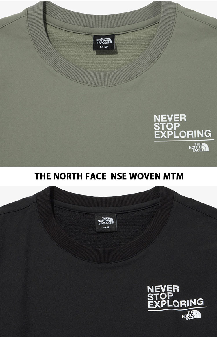 THE NORTH FACE ノースフェイス スウェット NSE WOVEN MTM スウェット