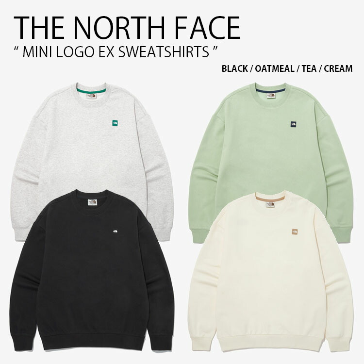 THE NORTH FACE ノースフェイス スウェット MINI LOGO EX SWEATSHIRTS ミニ ロゴ スウェットシャツ トレーナー  長袖 メンズ レディース NM5MP07J/K/L/M