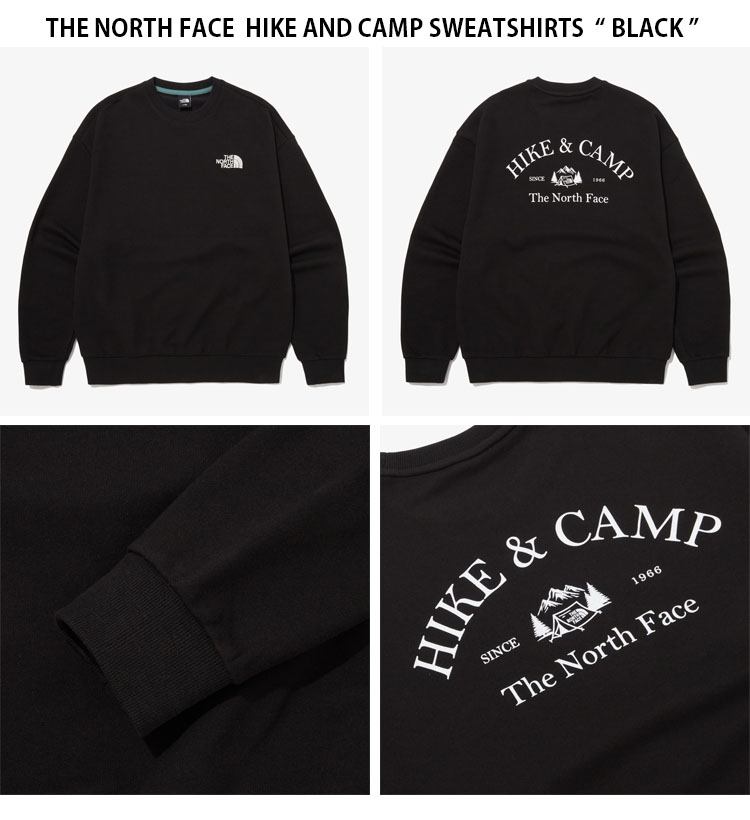 THE NORTH FACE ノースフェイス スウェット HIKE AND CAMP