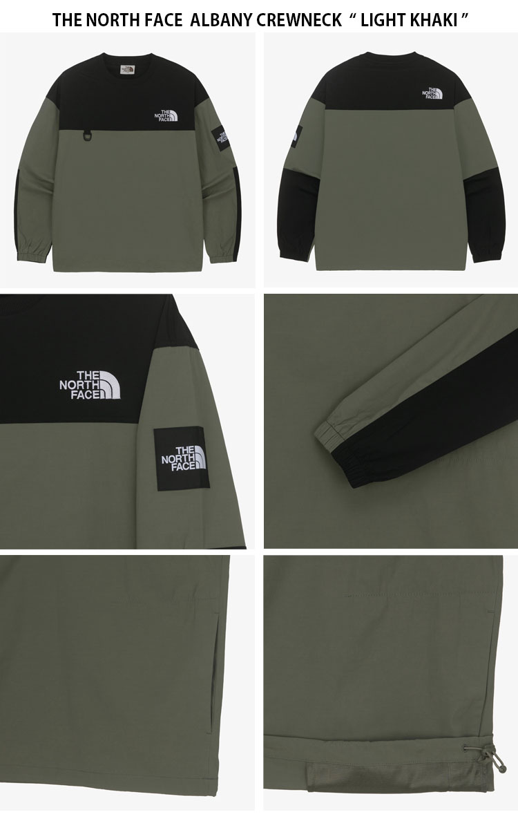 THE NORTH FACE ノースフェイス スウェット ALBANY CREWNECK アルバニー クルーネック スウェットシャツ トレーナー 長袖  メンズ レディース NM5MQ52 NM5MP53