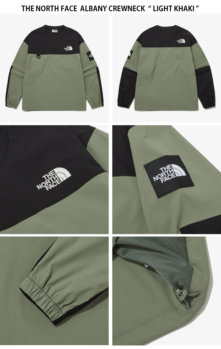 THE NORTH FACE ノースフェイス スウェット ALBANY CREWNECK アルバニー クルーネック スウェットシャツ トレーナー 長袖  メンズ レディース NM5MP53J/K/L