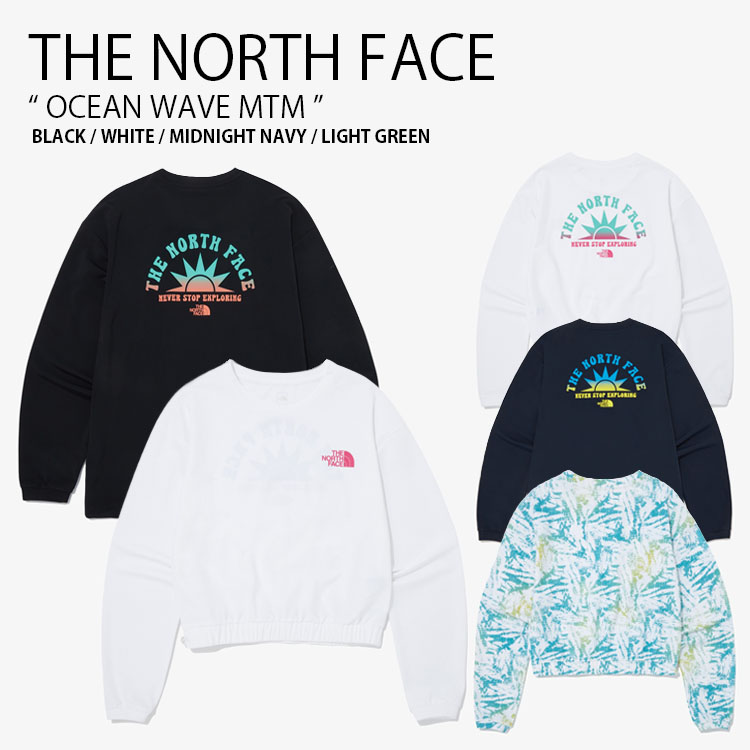 ★関税込★THE NORTH FACE★OCEAN WAVE MTM スウェットシャツ ★ ☆関税込☆THE NORTH FACE☆OCEAN WAVE MTM スウェットシャツ