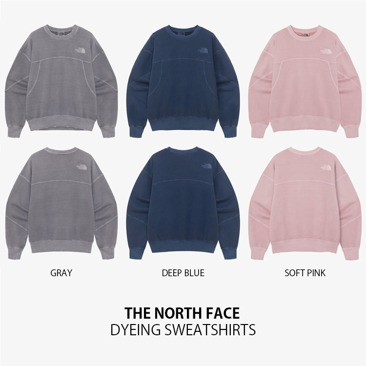 【韓国THE NORTH FACE WHITE LABEL】DYEING SWEATSHIRTS THE NORTH FACE ノースフェイス スウェット DYEING SWEATSHIRTS