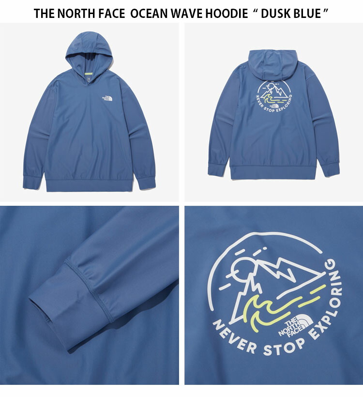 【THE NORTH FACE】24SS★オーシャンウェーブ長袖ジップアップ THE NORTH FACE】24SS☆オーシャンウェーブ長袖ジップアップ