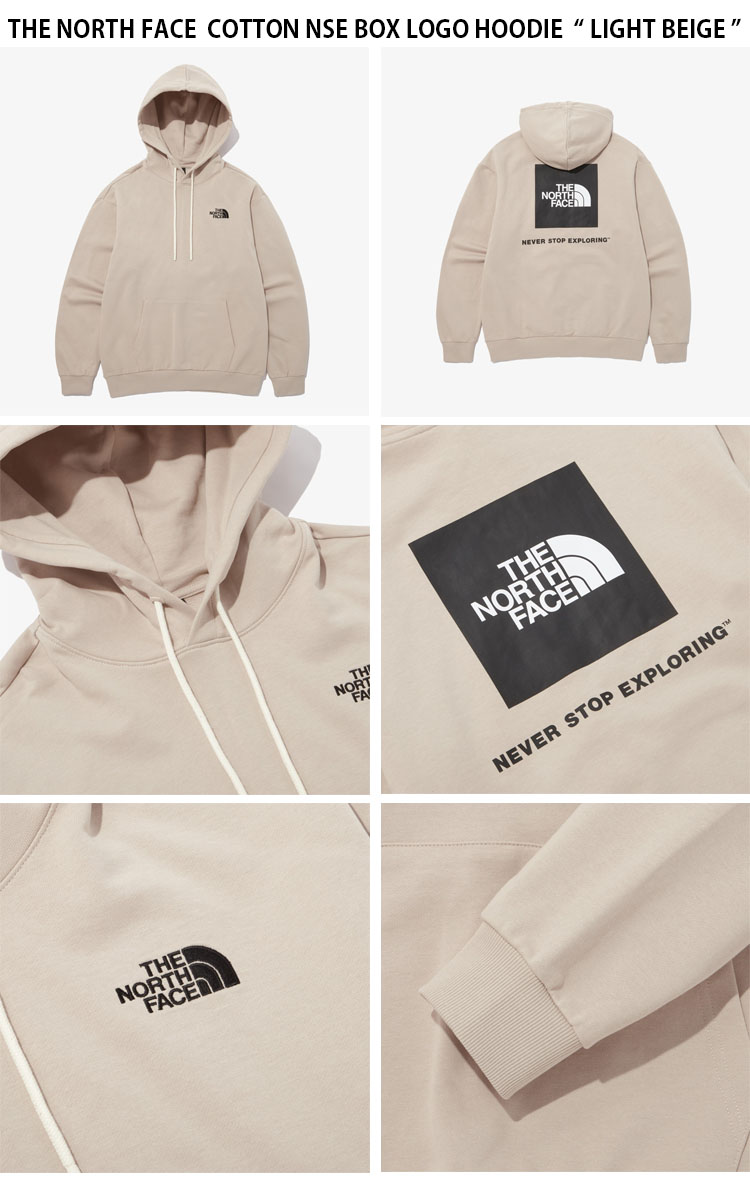 THE NORTH FACE ノースフェイス パーカー COTTON NSE BOX LOGO HOODIE コットン ボックス ロゴ フーディ  プルオーバー 長袖 メンズ レディース NM5PP42A/B/C